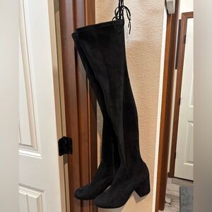 Dolce Vita Black Over-the-Knee Boots